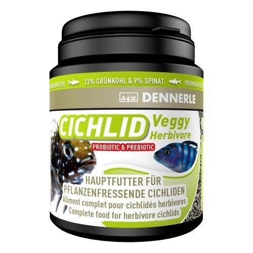 Dennerle Cichlid Veggy, 200 ml tin