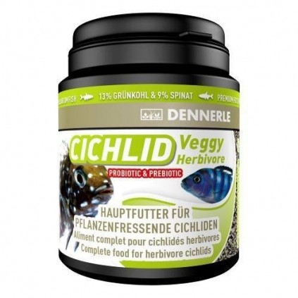 Dennerle Cichlid Veggy, 200 ml tin