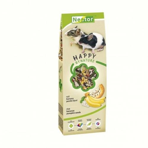 Nestor Fôr Happy By Nature Mus / Ørkenrotte 500 g