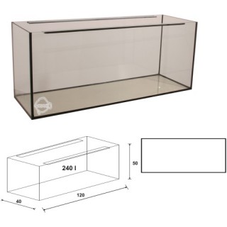 Wromak Helglass Akvarie 120x40x50 cm 240 l